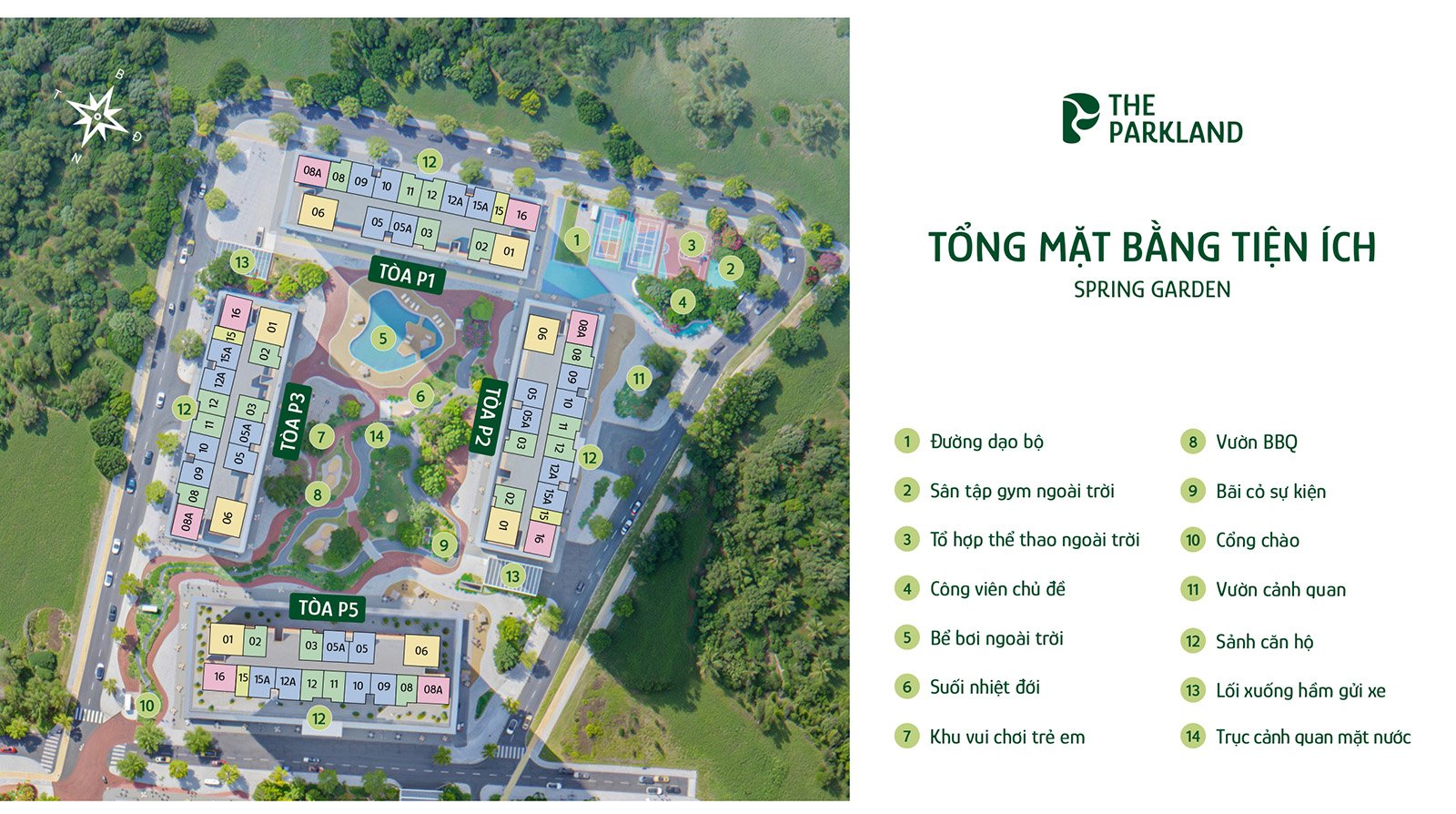 Tiện ích The Parkland Imperia Ocean City